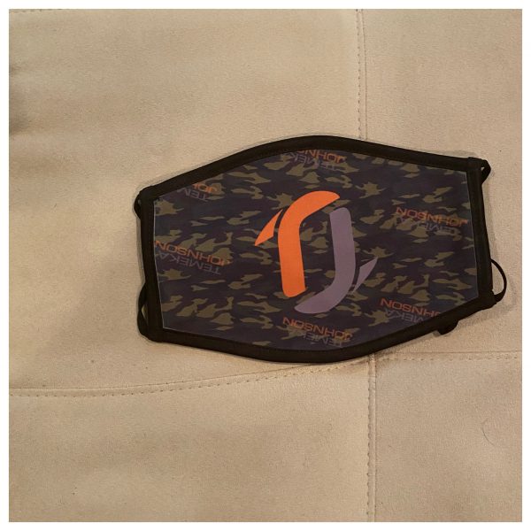 Temeka Johnson Logo Face Mask